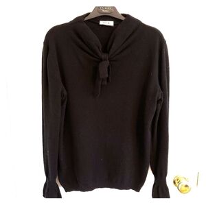 Moschino cashmere sweater size 12 black